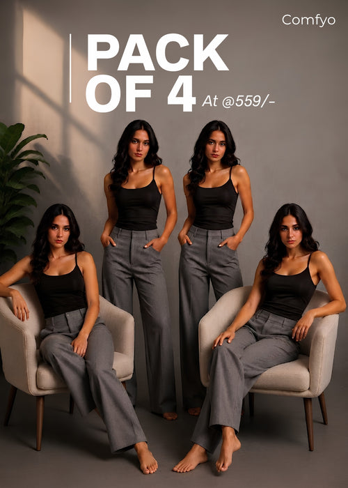 COMFYO Premium Camisole – Pack of 4